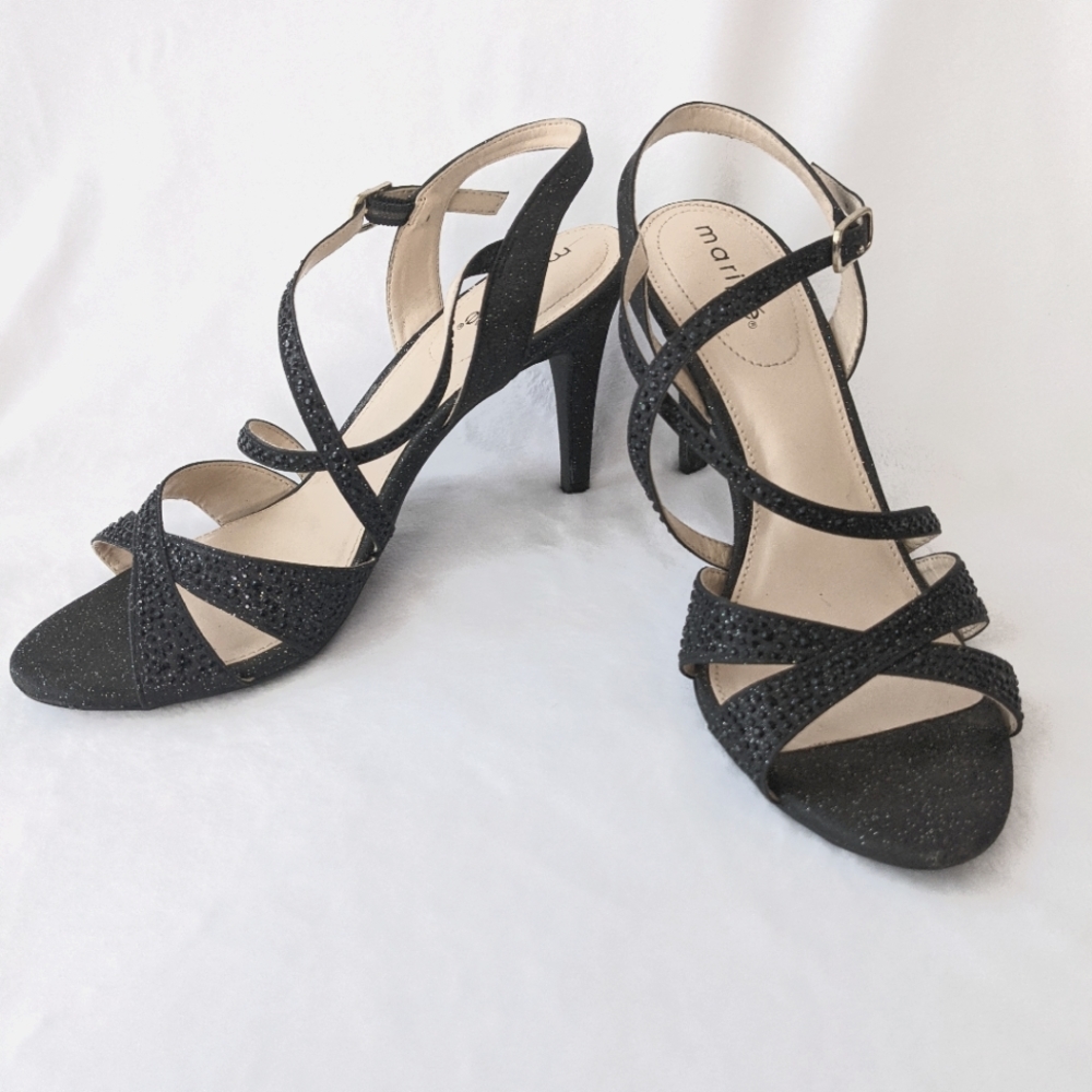 Dressy strappy Ladies Shoes size 6.5